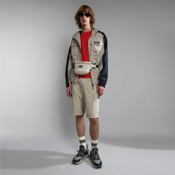 Napapijri Ice Short Sleeve T-Shirt Red White 3 Napapijri Ice Short Sleeve T-Shirt Red White - Image 3