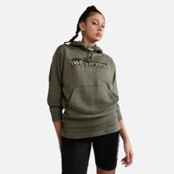 Napapijri Orellana Hoodie Green Women -Nordis Camping Shop nap np0a4gxqgae1 003