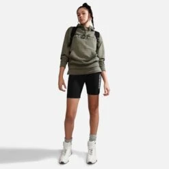 Napapijri Orellana Hoodie Green Women -Nordis Camping Shop nap np0a4gxqgae1 004