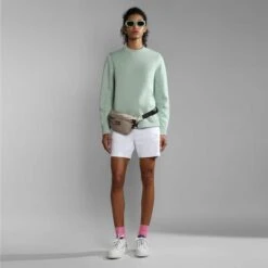 Napapijri Loja Sweatshirt Mint Green Women -Nordis Camping Shop nap np0a4gxxg1e1 003