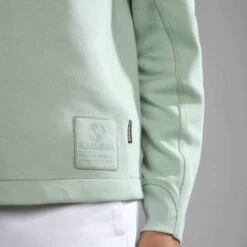 Napapijri Loja Sweatshirt Mint Green Women -Nordis Camping Shop nap np0a4gxxg1e1 005
