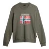 Napapijri Guiro Sweatshirt Green Red