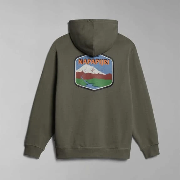 Napapijri Mataje Hoodie Green 2 Napapijri Mataje Hoodie Green - Image 2