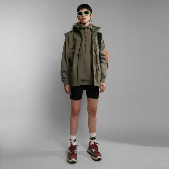 Napapijri Mataje Hoodie Green 4 Napapijri Mataje Hoodie Green - Image 4