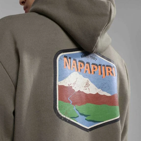 Napapijri Mataje Hoodie Green 6 Napapijri Mataje Hoodie Green - Image 6