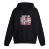 Napapijri Guiro Hoodie Navy Blue Red