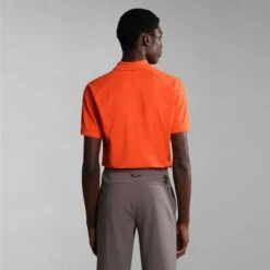 Napapijri Icale Short Sleeve Polo Shirt Red 9 Napapijri Icale Short Sleeve Polo Shirt Red -Nordis Camping Shop nap np0a4h14r051 004
