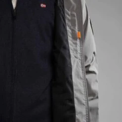 Napapijri Agard Jacket Grey -Nordis Camping Shop nap np0a4h1zh311 006