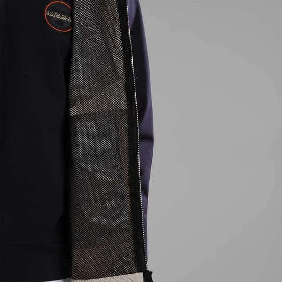 Napapijri Rionapo Vest Beige Black Orange 6 Napapijri Rionapo Vest Beige Black Orange - Image 6