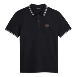 Napapijri Macas Short Sleeve Polo Shirt Navy Blue