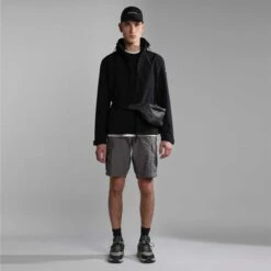 Napapijri Balis Crew Sweatshirt Black -Nordis Camping Shop nap np0a4h890411 004