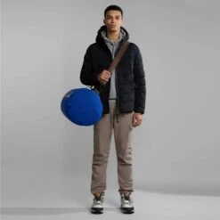 Napapijri Balis Hoodie Grey Red 8 Napapijri Balis Hoodie Grey Red -Nordis Camping Shop nap np0a4h8a1601 003