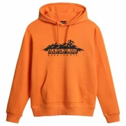 Napapijri Racing Hoodie Orange Black