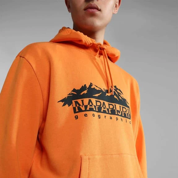 Napapijri Racing Hoodie Orange Black 6 Napapijri Racing Hoodie Orange Black - Image 6