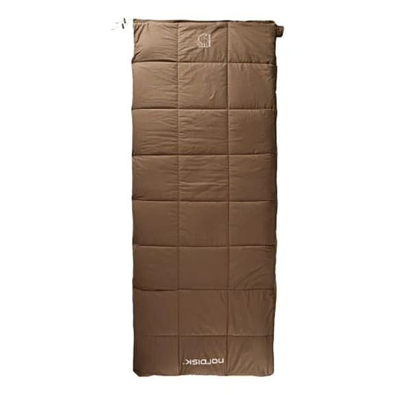 Nordisk Almond +10C Sleeping Bag Brown White Yellow 2 Nordisk Almond +10C Sleeping Bag Brown White Yellow - Image 2