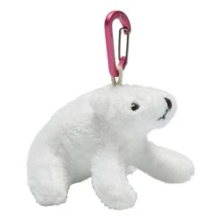Nordisk Polar Bear Key Ring White Pink