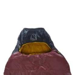 Nordisk Oscar Curve M -2C Sleeping Bag Red Black Yellow -Nordis Camping Shop nsk 5703384084066 004