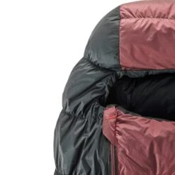 Nordisk Voyage 500 M Zip L -5C Sleeping Bag Maroon Black -Nordis Camping Shop nsk 5703384087364 c 004