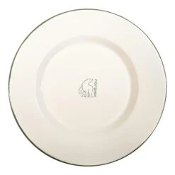 Nordisk Madam Blå Plate White Green