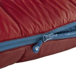 Nordisk Puk Blanket M -2C Sleeping Bag Maroon Blue -Nordis Camping Shop nsk 5703384098483 004