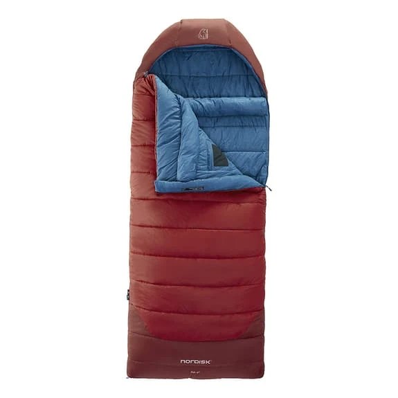 Nordisk Puk Blanket L -2C Sleeping Bag Maroon Blue 2 Nordisk Puk Blanket L -2C Sleeping Bag Maroon Blue - Image 2