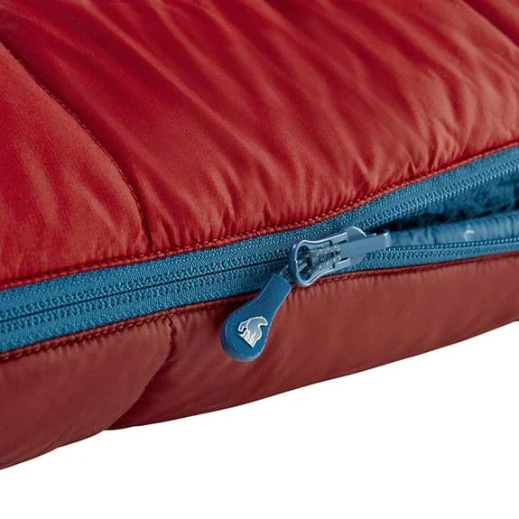 Nordisk Puk Blanket L -2C Sleeping Bag Maroon Blue 4 Nordisk Puk Blanket L -2C Sleeping Bag Maroon Blue - Image 4