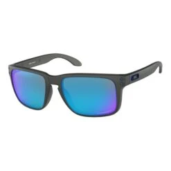 Oakley Holbrook XL Glasses Smoke Grey With Prizm Sapphire Polarised Lenses
