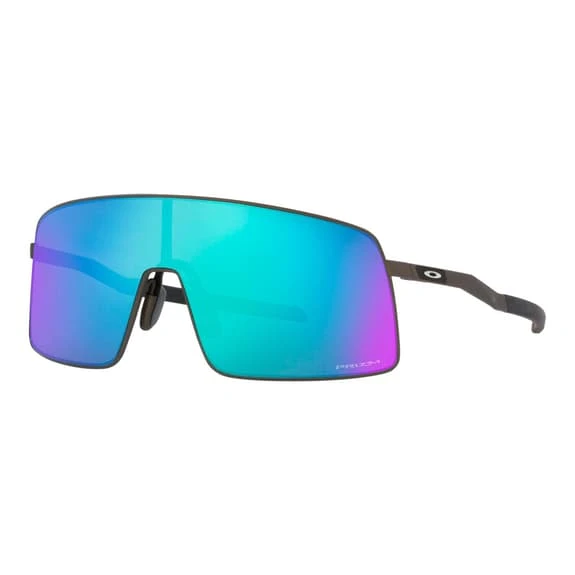 Oakley Sutro TI Satin Lead Glasses With Prizm Sapphire Lenses 1 Oakley Sutro TI Satin Lead Glasses With Prizm Sapphire Lenses