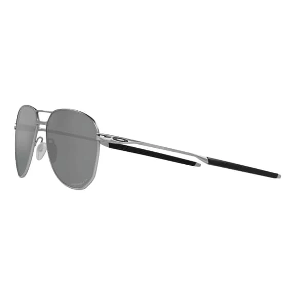 Oakley Contrail TI Satin Chrome Glasses With Prizm Black Polarised Lenses 3 Oakley Contrail TI Satin Chrome Glasses With Prizm Black Polarised Lenses - Image 3