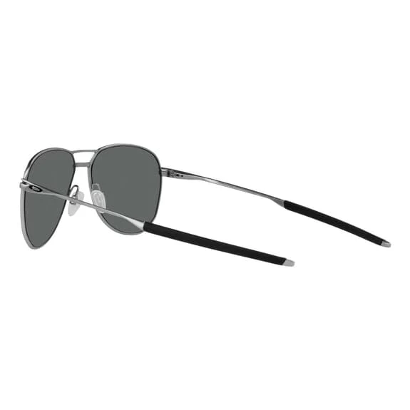 Oakley Contrail TI Satin Chrome Glasses With Prizm Black Polarised Lenses 5 Oakley Contrail TI Satin Chrome Glasses With Prizm Black Polarised Lenses - Image 5