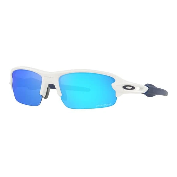 Oakley Flak XXS Glasses Matte White With Prizm Sapphire Lenses Kids 1 Oakley Flak XXS Glasses Matte White With Prizm Sapphire Lenses Kids
