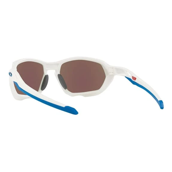 Oakley Plazma Glasses Matte White With Prizm Sapphire Lenses 6 Oakley Plazma Glasses Matte White With Prizm Sapphire Lenses - Image 6