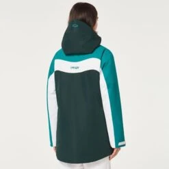 Oakley TNP TBT Hooded Jacket Turquoise Dark Green Women 9 Oakley TNP TBT Hooded Jacket Turquoise Dark Green Women -Nordis Camping Shop ok foa500319 9na 004