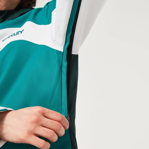 Oakley TNP TBT Hooded Jacket Turquoise Dark Green Women 6 Oakley TNP TBT Hooded Jacket Turquoise Dark Green Women - Image 6