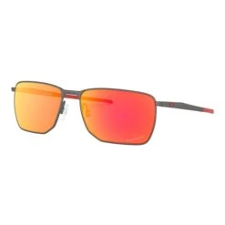 Oakley Matte Gunmetal Execution Sunglasses With Prizm Ruby Lenses -Nordis Camping Shop ok oo4142 0258 003