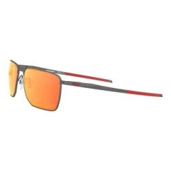 Oakley Matte Gunmetal Execution Sunglasses With Prizm Ruby Lenses -Nordis Camping Shop ok oo4142 0258 004