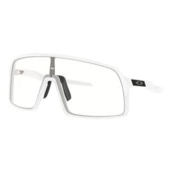 Oakley Sutro Polished White Sunglasses With Clear Lenses -Nordis Camping Shop ok oo9406 5437 003