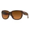 Oakley Rev Up Glasses Matte Tortoise With Brown Gradient Polarized Lenses Women