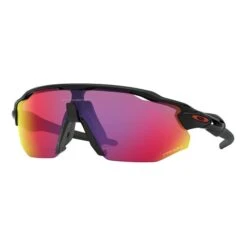 Oakley Radar EV Advancer Glasses Black With Prizm Road Lenses