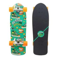 Skateboard Olsson And Brothers Snigger Black Green Children