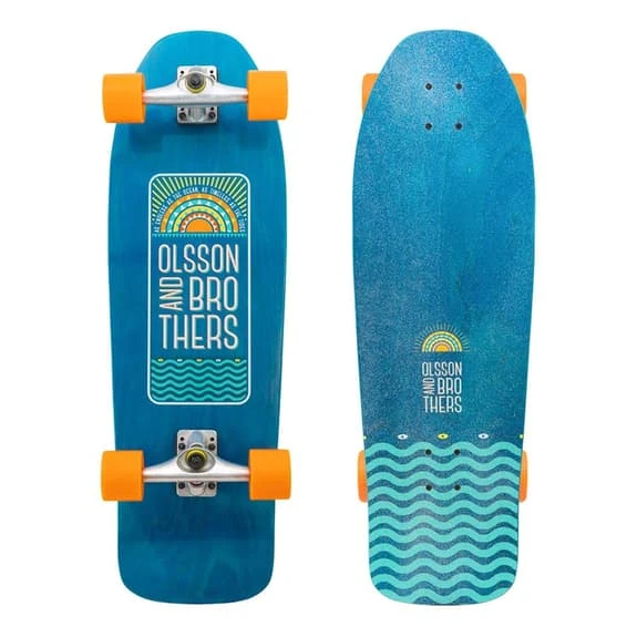 Skateboard Olsson And Brothers Tides Blue 1 Skateboard Olsson And Brothers Tides Blue