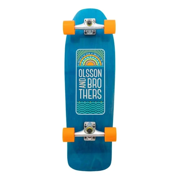 Skateboard Olsson And Brothers Tides Blue 3 Skateboard Olsson And Brothers Tides Blue - Image 3
