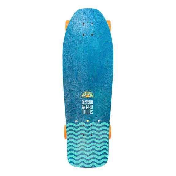 Skateboard Olsson And Brothers Tides Blue 4 Skateboard Olsson And Brothers Tides Blue - Image 4