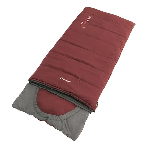Outwell Contour Left Zipper Sleeping Bag Red Junior 1 Outwell Contour Left Zipper Sleeping Bag Red Junior