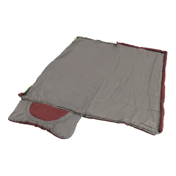 Outwell Contour Left Zipper Sleeping Bag Red Junior 2 Outwell Contour Left Zipper Sleeping Bag Red Junior - Image 2