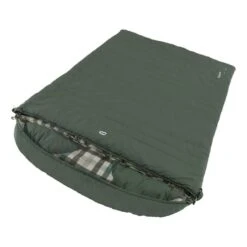 Outwell Camper Lux Double -1C Sleeping Bag Forest Green
