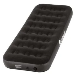 Outwell Flock Classic Single Inflatable Mat Black Grey