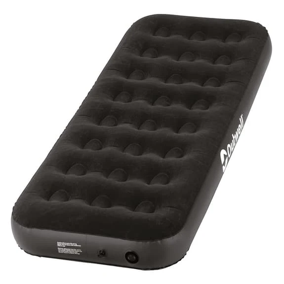 Outwell Flock Classic Single Inflatable Mat Black Grey 1 Outwell Flock Classic Single Inflatable Mat Black Grey