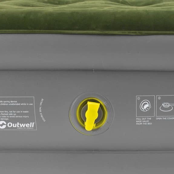 Outwell Flock Excellent King Inflatable Mattress Green 3 Outwell Flock Excellent King Inflatable Mattress Green - Image 3