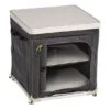 Outwell Tinos Two Shelf Camping Cupboard Unit Grey